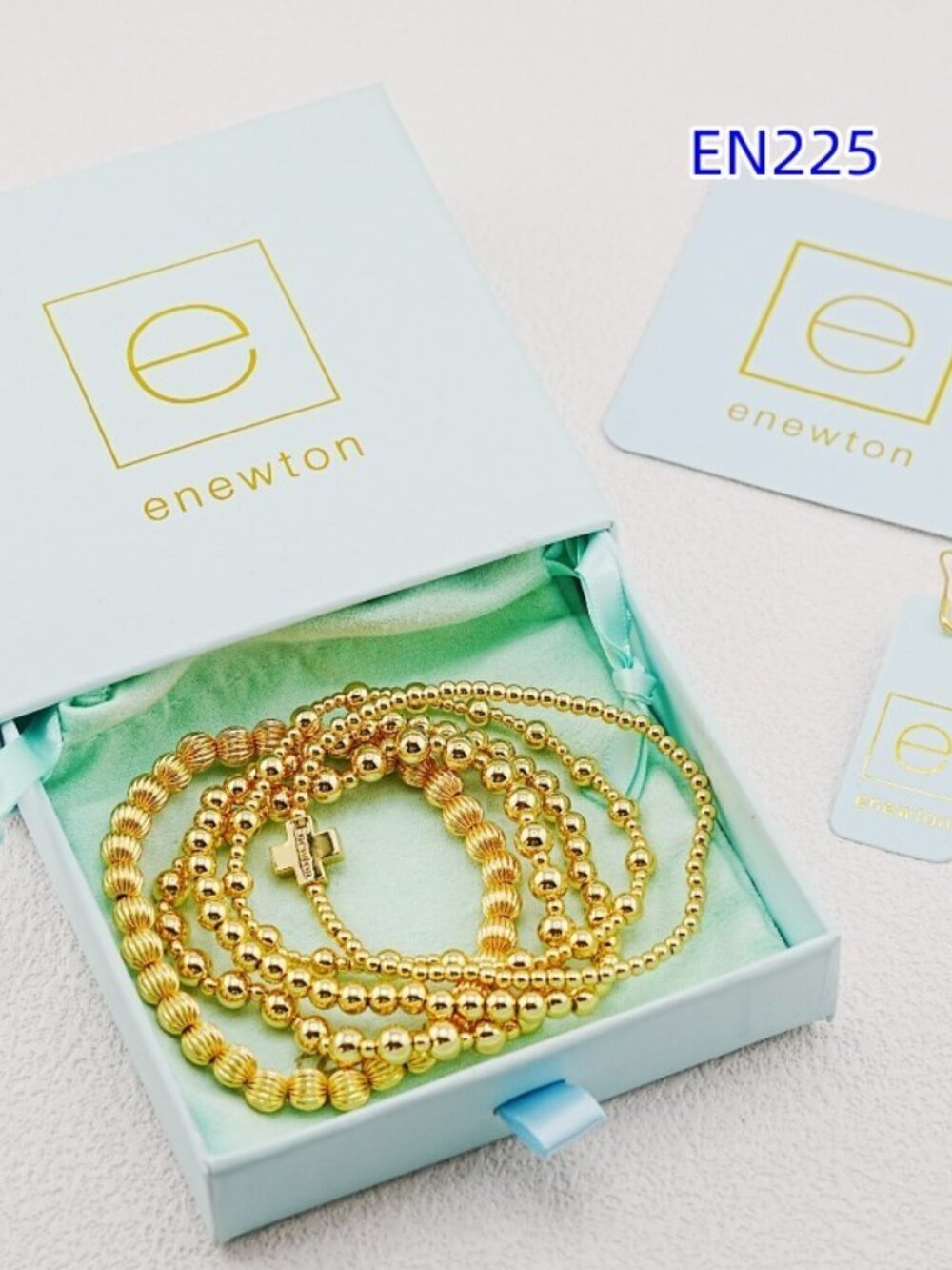 Enewton Gold Five-Piece Bracelet Set